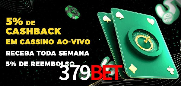 Promoções do cassino ao Vivo 379Bet
